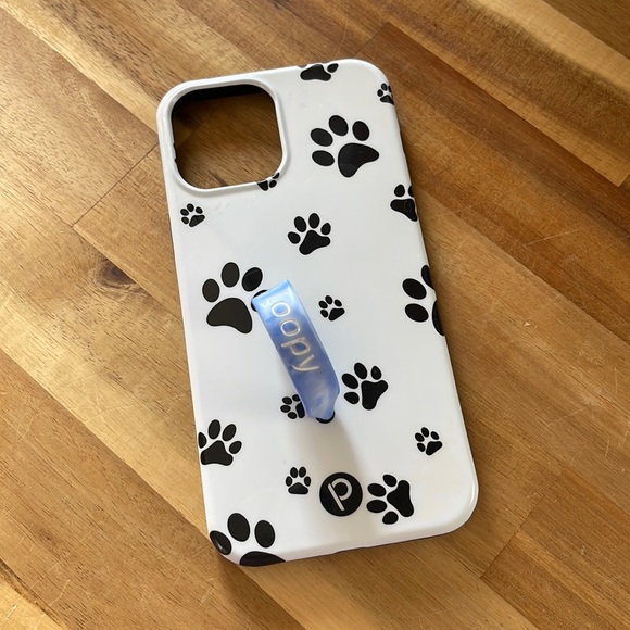 Loopy Case Accessories - Loopy right handed phone case paw print iPhone 12 Pro Max